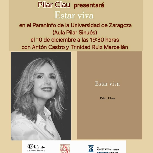 María Pilar Clau presenta 'Estar viva'